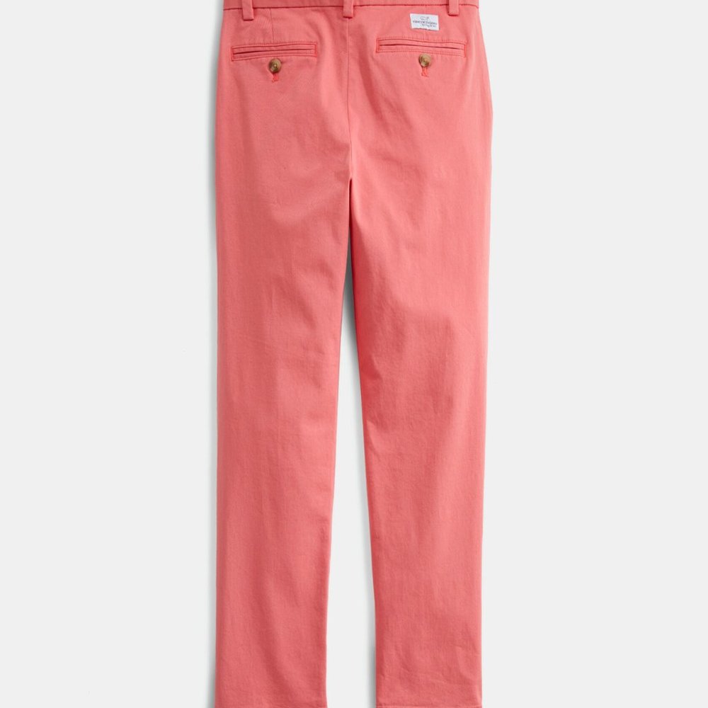 VGUC Boys Vineyard Vines size 18 Pants in Jetty Red